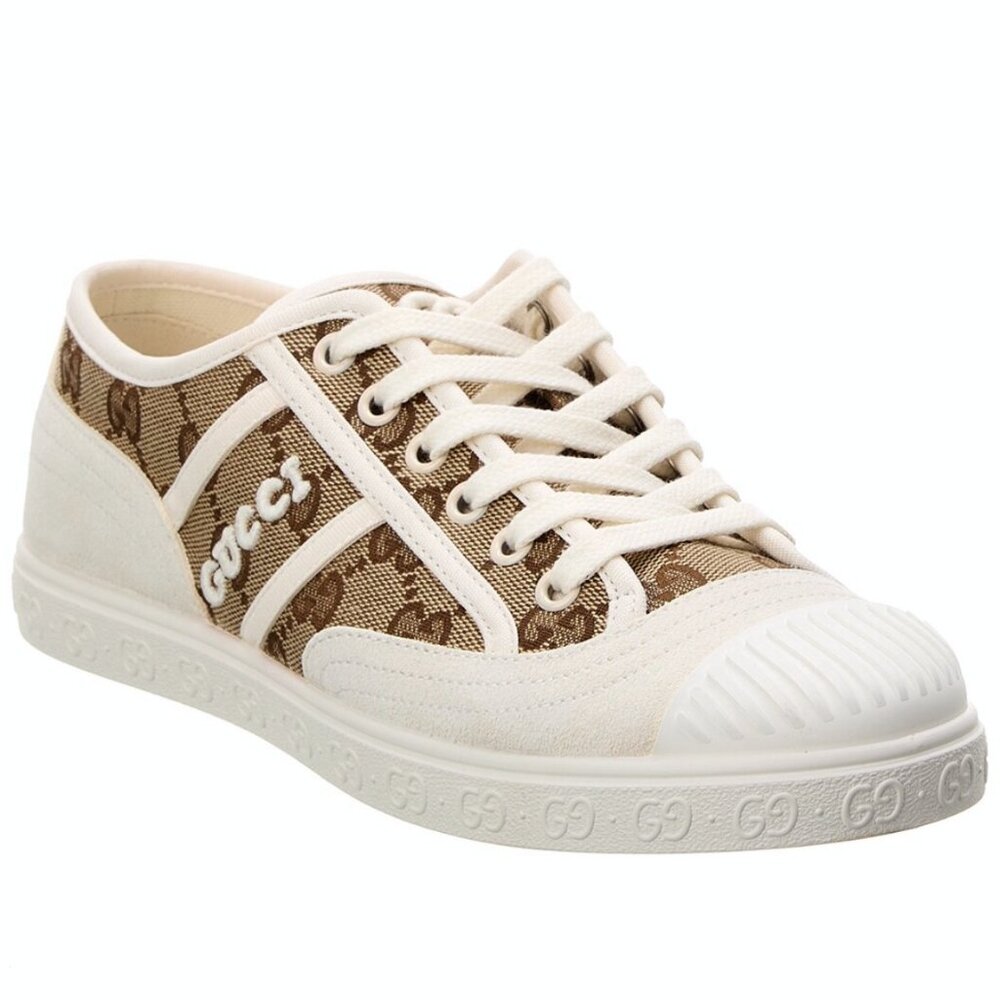 Gucci  gg supreme canvas sneakers $1,045 Size 37 New in box